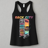 Rack City Network Server Rack Network Engineer Homelab Womens Tank Top