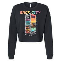Rack City Network Server Rack Network Engineer Homelab Cropped Pullover Crew