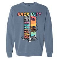 Rack City Network Server Rack Network Engineer Homelab Garment-Dyed Sweatshirt