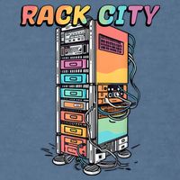 Rack City Network Server Rack Network Engineer Homelab Garment-Dyed Sweatshirt