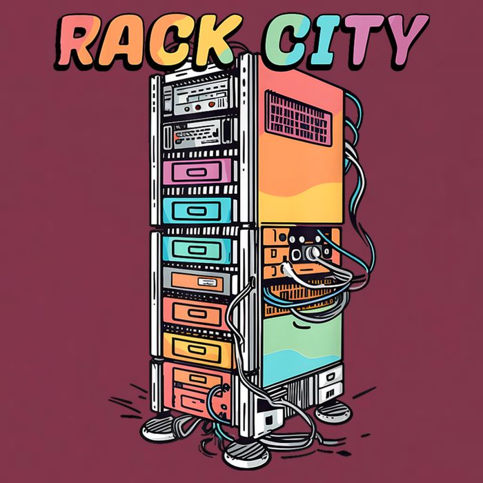 Rack City Network Server Rack Network Engineer Homelab 16oz Travel Tumbler