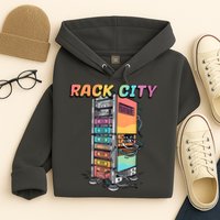 Rack City Network Server Rack Network Engineer Homelab Hoodie