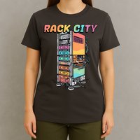 Rack City Network Server Rack Network Engineer Homelab T-Shirt