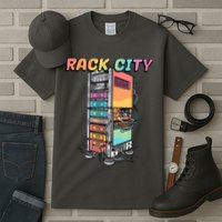 Rack City Network Server Rack Network Engineer Homelab Tall T-Shirt