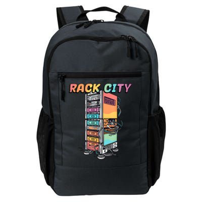 Rack City Network Server Rack Network Engineer Homelab Daily Commute Backpack