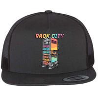 Rack City Network Server Rack Network Engineer Homelab Flatbill Hat