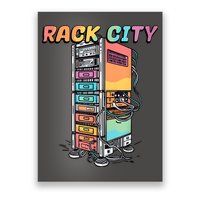 Rack City Network Server Rack Network Engineer Homelab Poster