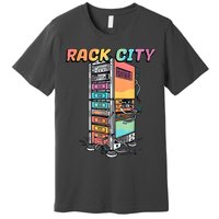 Rack City Network Server Rack Network Engineer Homelab Premium T-Shirt