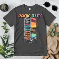 Rack City Network Server Rack Network Engineer Homelab Premium T-Shirt