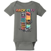 Rack City Network Server Rack Network Engineer Homelab Baby Bodysuit