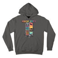 Rack City Network Server Rack Network Engineer Homelab Tall Hoodie