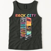 Rack City Network Server Rack Network Engineer Homelab Tank Top