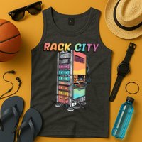 Rack City Network Server Rack Network Engineer Homelab Tank Top