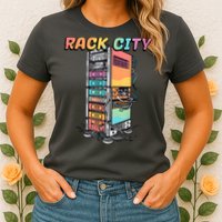Rack City Network Server Rack Network Engineer Homelab Womens T-Shirt