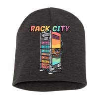 Rack City Network Server Rack Network Engineer Homelab Short Acrylic Beanie