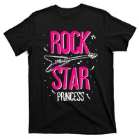 Rockstar CumpleañOs NiñA Rock Star Princesa Fiesta MúSica T-Shirt