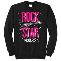 Rockstar CumpleañOs NiñA Rock Star Princesa Fiesta MúSica Tall Sweatshirt