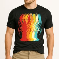 Retro Crawfish Novelty Cajun Crayfish Cooling Performance Crew T-Shirt