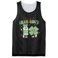 Retro CRNA Nurse Anesthetist St Patricks Day Sham ROC ICU Critical Care Nurse Mesh Reversible Basketball Jersey Tank