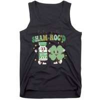 Retro CRNA Nurse Anesthetist St Patricks Day Sham ROC ICU Critical Care Nurse Tank Top