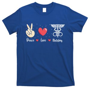 Rn Correctional Nurse Peace Love Prison Nursing Inmate Nurse Cool Gift T-Shirt