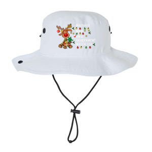 Reindeer Christmas Nice Naughty On A Governt Watch List Great Gift Legacy Cool Fit Booney Bucket Hat