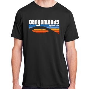 Retro Canyonlands National Park Moab Utah Vacation Adult ChromaSoft Performance T-Shirt