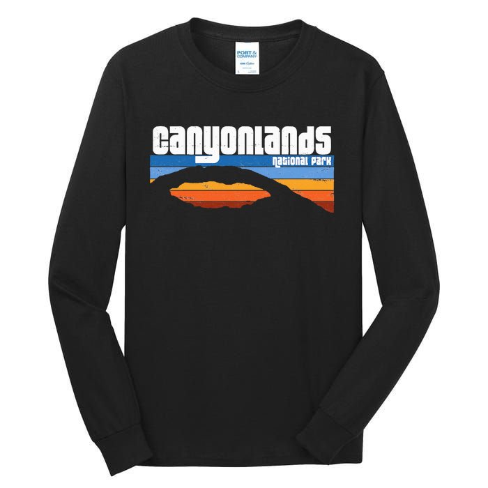 Retro Canyonlands National Park Moab Utah Vacation Tall Long Sleeve T-Shirt