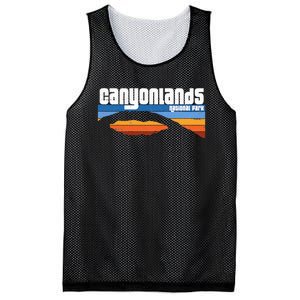 Retro Canyonlands National Park Moab Utah Vacation Mesh Reversible Basketball Jersey Tank