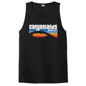 Retro Canyonlands National Park Moab Utah Vacation PosiCharge Competitor Tank