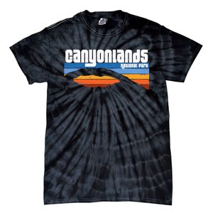 Retro Canyonlands National Park Moab Utah Vacation Tie-Dye T-Shirt