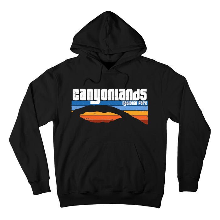 Retro Canyonlands National Park Moab Utah Vacation Tall Hoodie