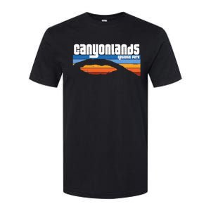 Retro Canyonlands National Park Moab Utah Vacation Softstyle CVC T-Shirt