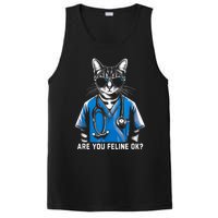 Retro Cat Nurse Gifts Nurse Week Gifts Funny Nurse PosiCharge Competitor Tank