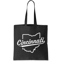 Retro Cincinnati Ohio 1788 Vintage Script Throwback Bag