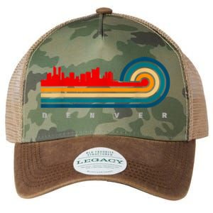 Retro City Of Denver Colorado Legacy Tie Dye Trucker Hat