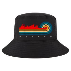 Retro City Of Denver Colorado Cool Comfort Performance Bucket Hat