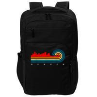 Retro City Of Denver Colorado Impact Tech Backpack