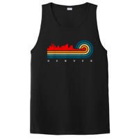 Retro City Of Denver Colorado PosiCharge Competitor Tank