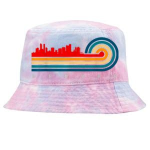 Retro City Of Denver Colorado Tie-Dyed Bucket Hat