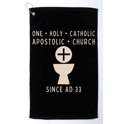 Roman Catholic One Holy Catholic Apostolic Church Golf Towel
