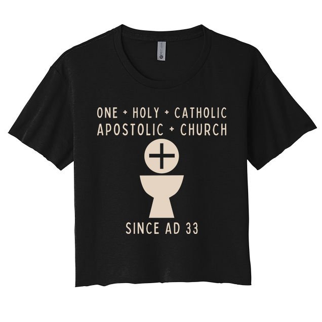 Roman Catholic One Holy Catholic Apostolic Church Crop Top