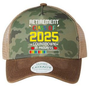 Retirement Class Of 2025 Count Down Progress Retired Teacher Legacy Tie Dye Trucker Hat