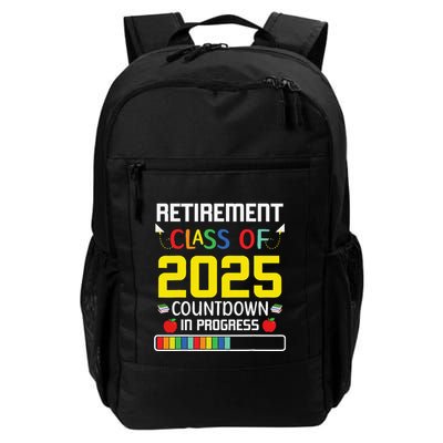 Retirement Class Of 2025 Count Down Progress Retired Teacher Backpack