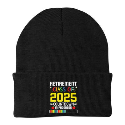Retirement Class Of 2025 Count Down Progress Retired Teacher Beanie