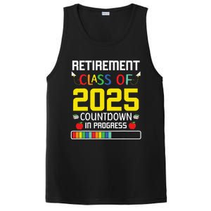 Retirement Class Of 2025 Count Down Progress Retired Teacher PosiCharge Competitor Tank