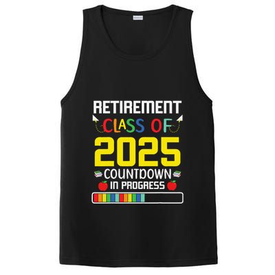Retirement Class Of 2025 Count Down Progress Retired Teacher PosiCharge Competitor Tank