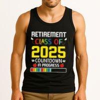 Retirement Class Of 2025 Count Down Progress Retired Teacher Tank Top