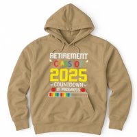Retirement Class Of 2025 Count Down Progress Retired Teacher Hoodie