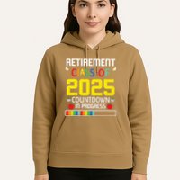 Retirement Class Of 2025 Count Down Progress Retired Teacher Hoodie